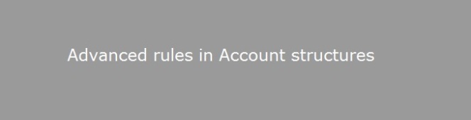 Using Advanced Rules for Account structures in Microsoft Dynamics AX 2012